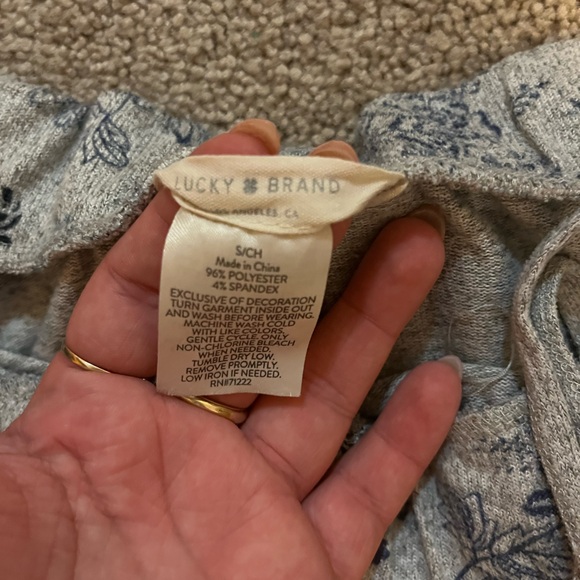 lucky brand pajama shorts - Picture 2 of 3